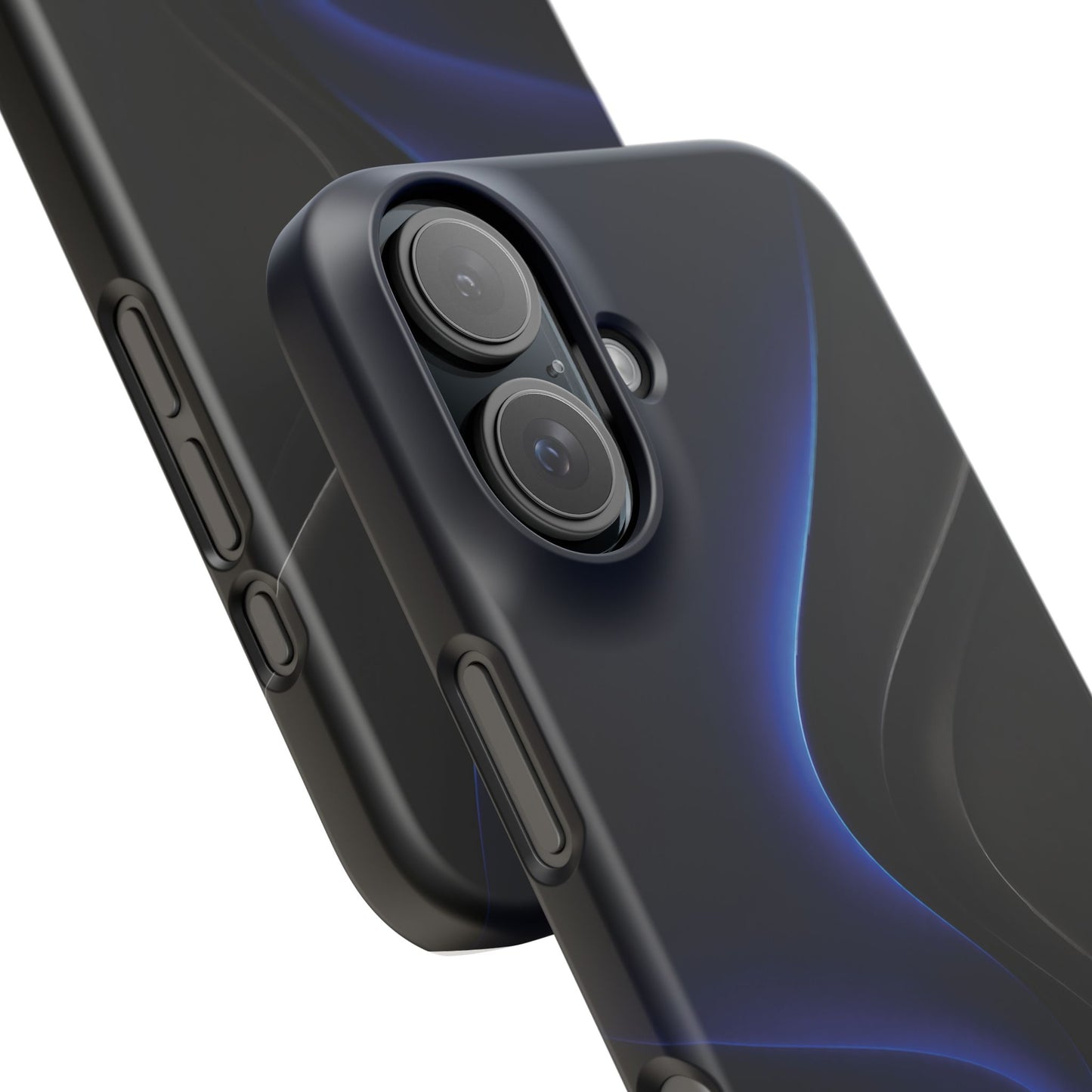 Phone Case — Nexora Blue Wave Matte Snap Case