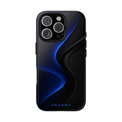 Phone Case — NEXORA Blue Wave Tough Protective Case