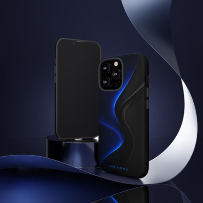 Phone Case — NEXORA Blue Wave Tough Protective Case