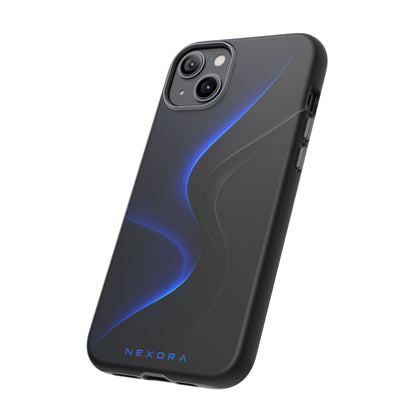 Phone Case — NEXORA Blue Wave Tough Protective Case