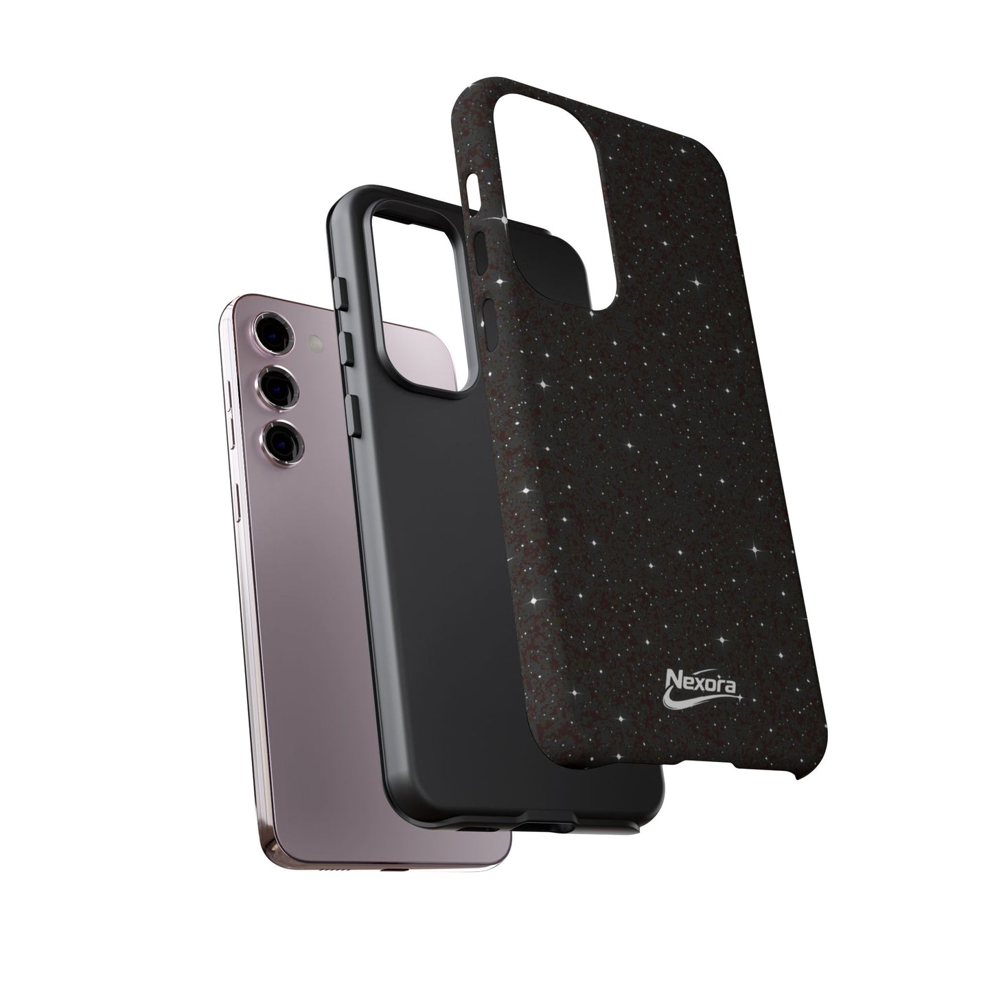 Nexora Galaxy Tough Case - Space Star Protective Phone Case