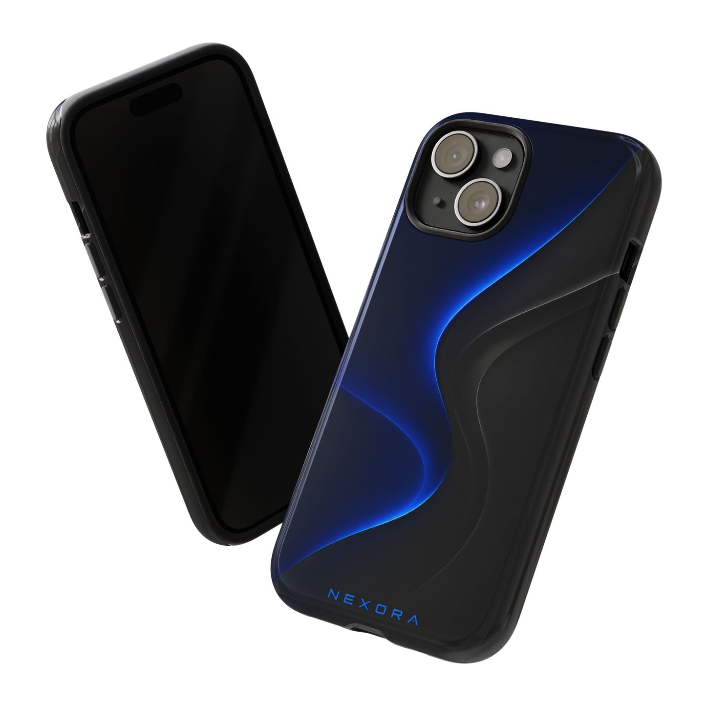 Phone Case — NEXORA Blue Wave Tough Protective Case