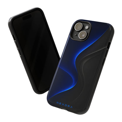 Phone Case — NEXORA Blue Wave Tough Protective Case