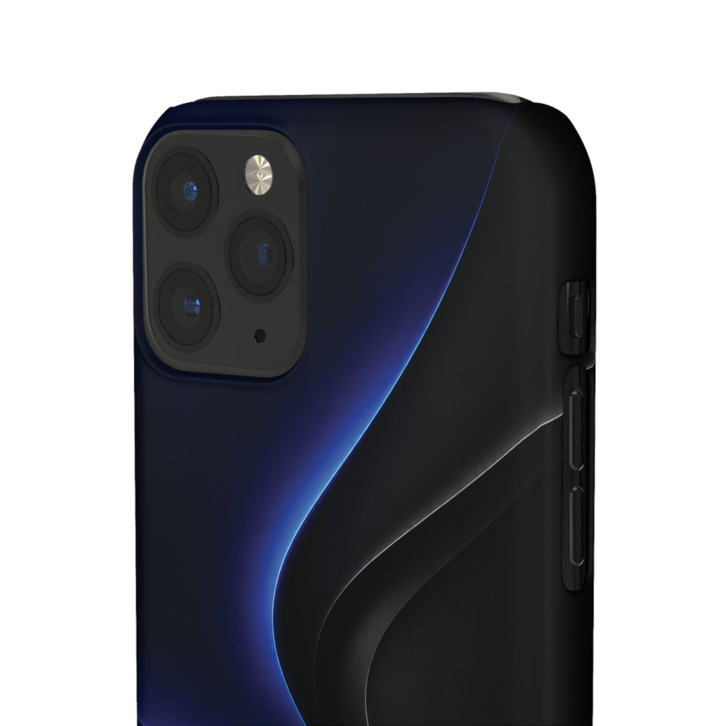 Phone Case — Nexora Blue Wave Matte Snap Case