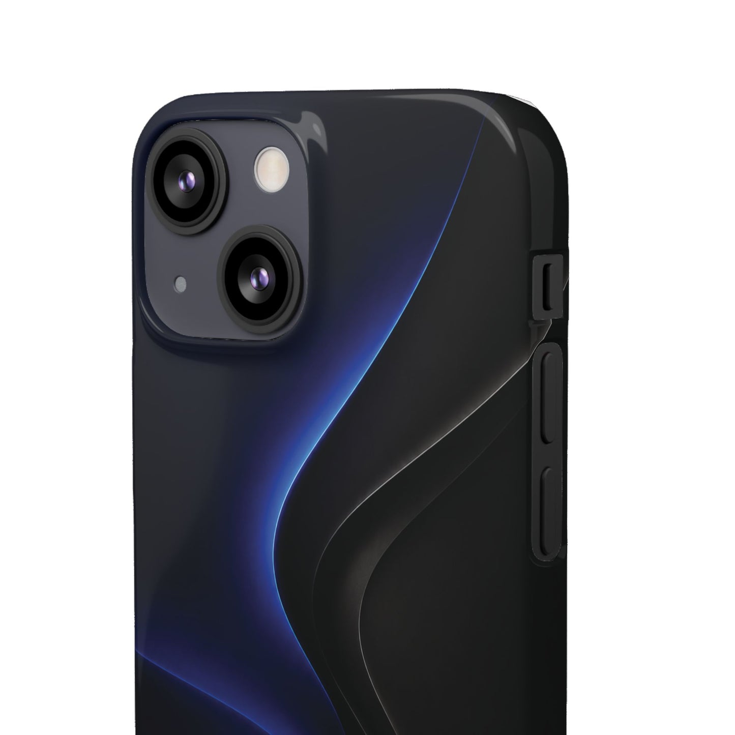 Phone Case — Nexora Blue Wave Matte Snap Case