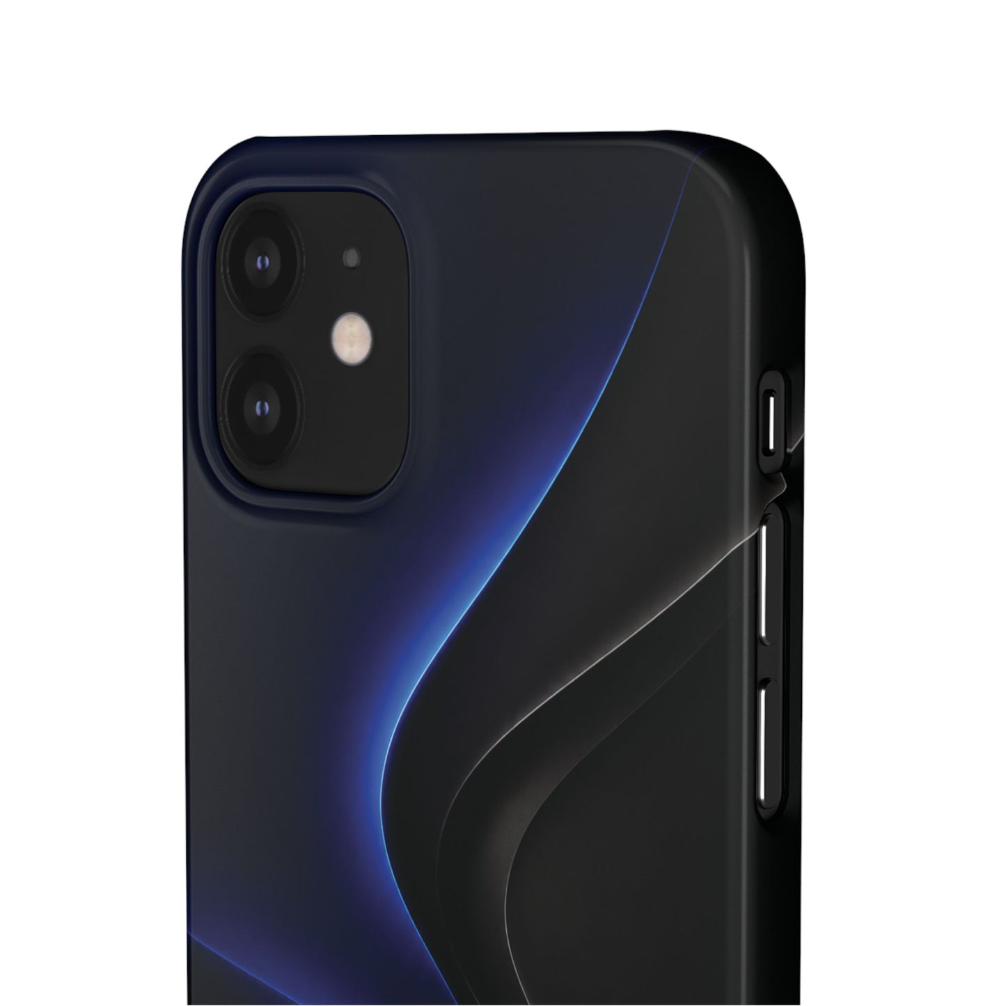 Phone Case — Nexora Blue Wave Matte Snap Case