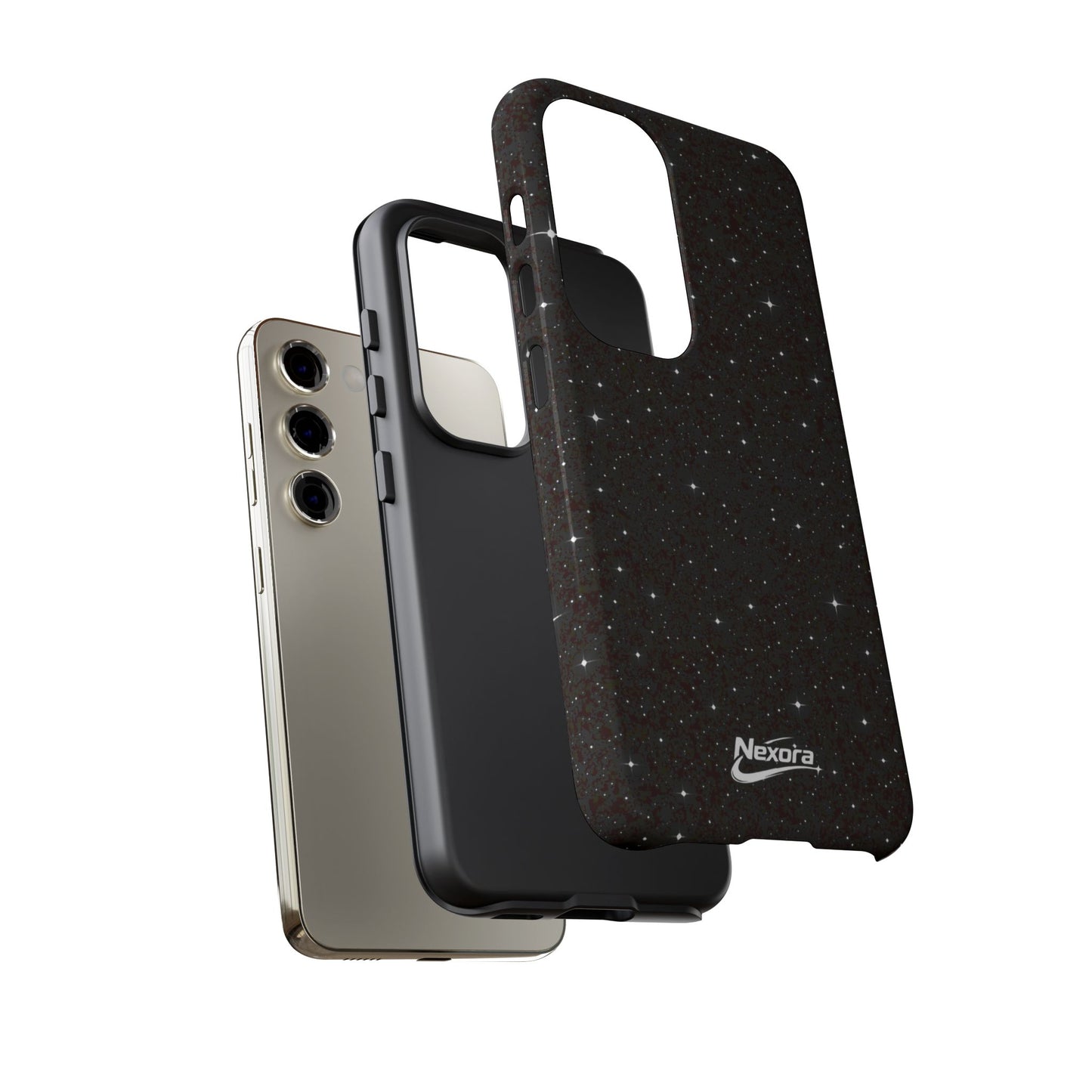Nexora Galaxy Tough Case - Space Star Protective Phone Case