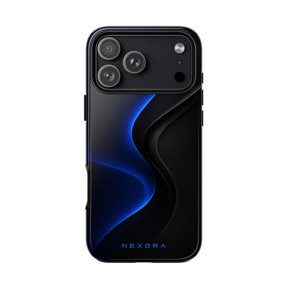Phone Case — NEXORA Blue Wave Tough Protective Case