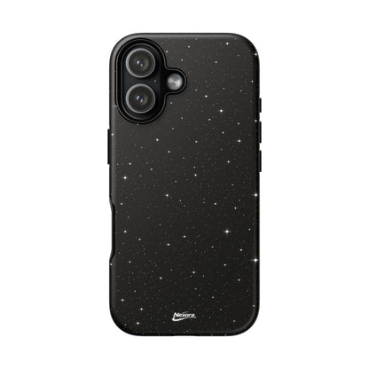Nexora Galaxy Tough Phone Case — Black Stardust Protective Case