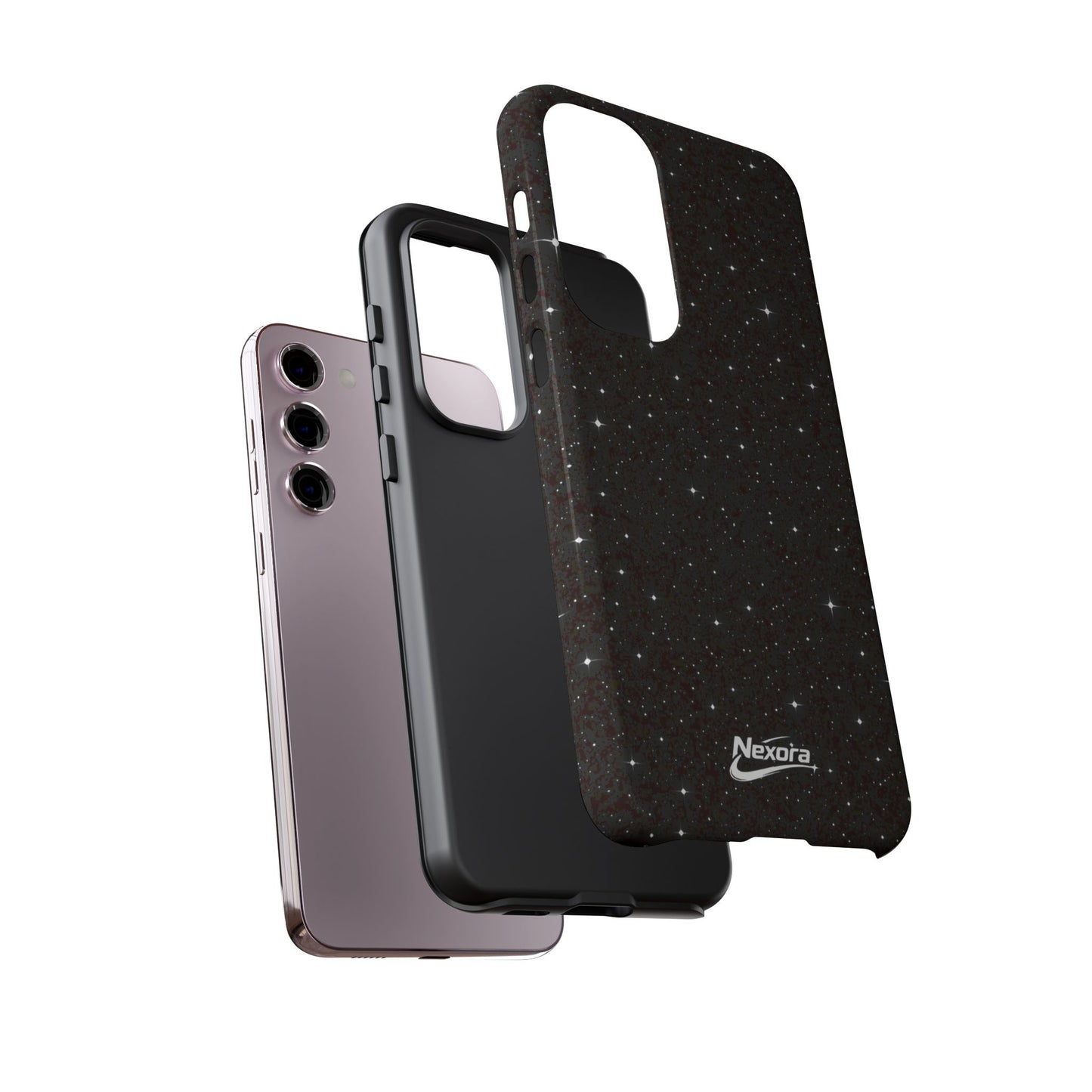 Nexora Galaxy Tough Case - Space Star Protective Phone Case