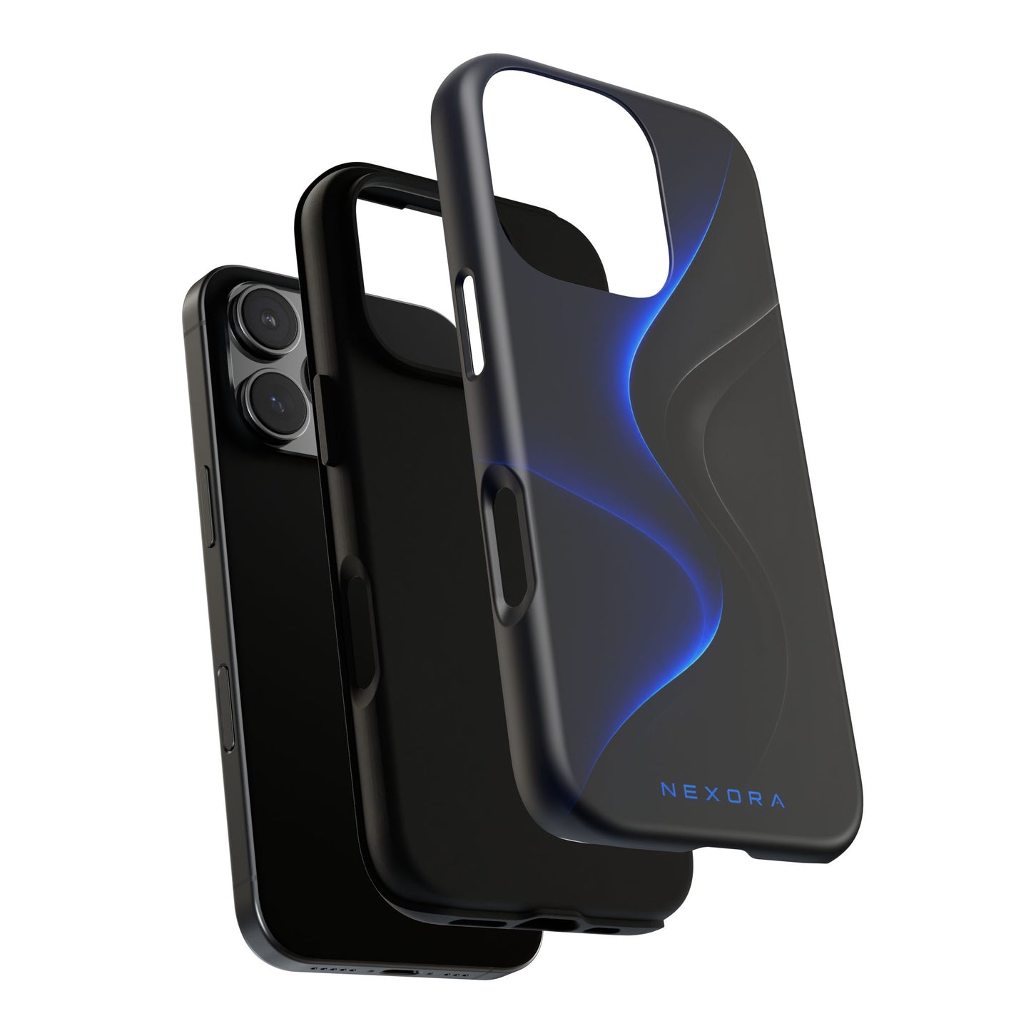 Phone Case — NEXORA Blue Wave Tough Protective Case