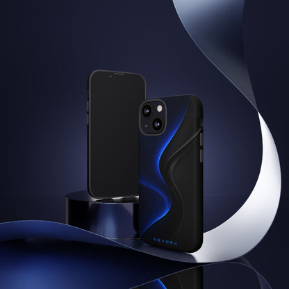 Phone Case — NEXORA Blue Wave Tough Protective Case