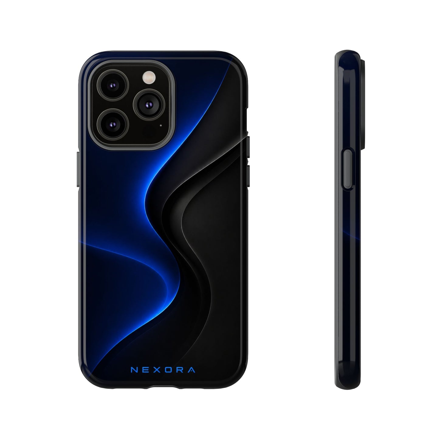Phone Case — NEXORA Blue Wave Tough Protective Case
