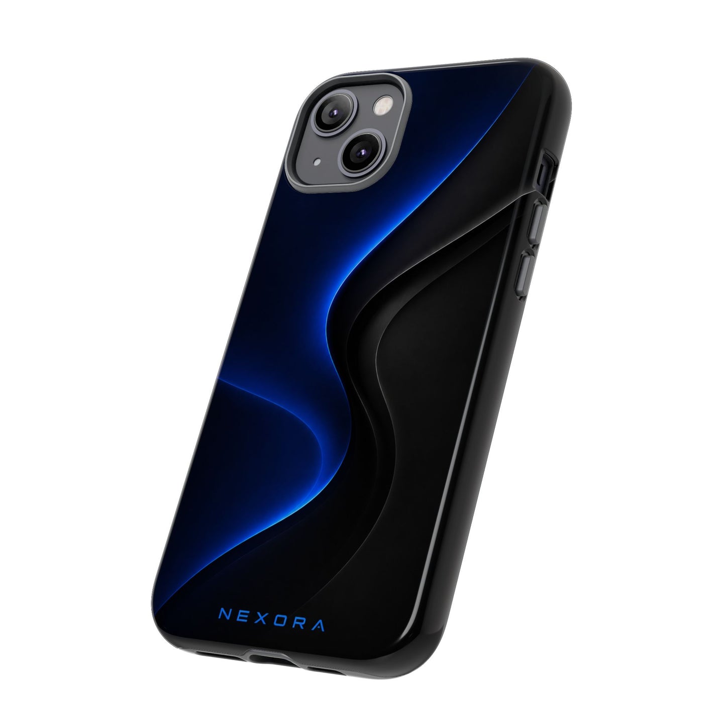 Phone Case — NEXORA Blue Wave Tough Protective Case