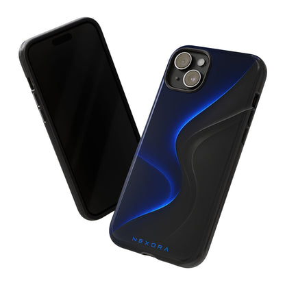 Phone Case — NEXORA Blue Wave Tough Protective Case