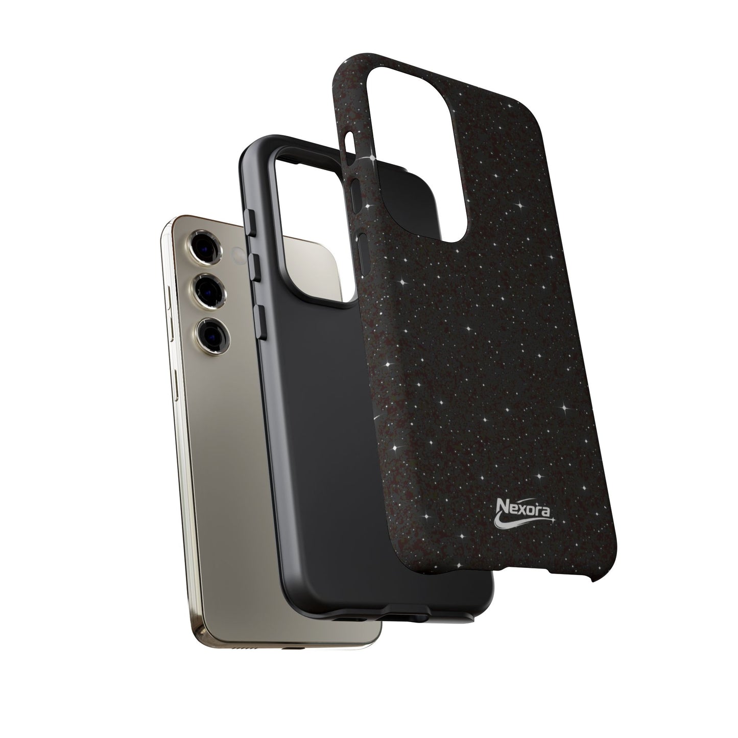 Nexora Galaxy Tough Case - Space Star Protective Phone Case