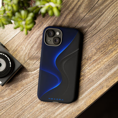 Phone Case — NEXORA Blue Wave Tough Protective Case
